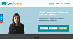 Desktop Screenshot of gesforma.com