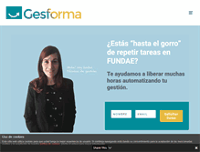 Tablet Screenshot of gesforma.com
